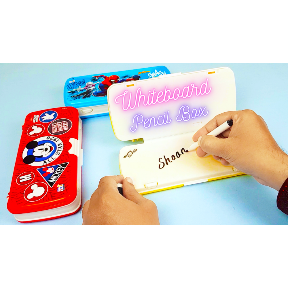 Buy Multi Brands Compass Box with Whiteboard, Marker and Duster Dual